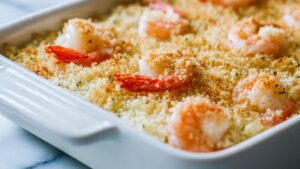 garlic parmesan baked shrimp - Spoonista