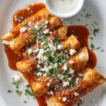Christmas Enchiladas: Festive Red and Green Holiday Enchiladas