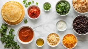 Christmas Enchiladas: Festive Red and Green Holiday Enchiladas Christmas Enchiladas: Festive Red and Green Holiday Enchiladas Ingredients