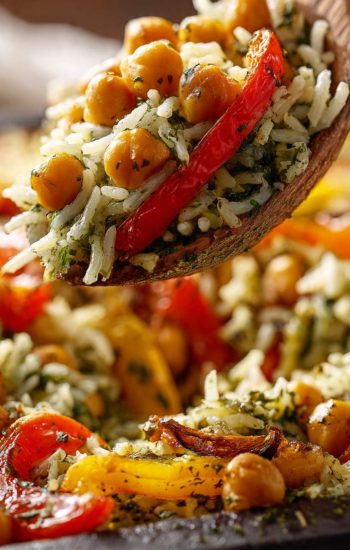 salsa verde rice bake