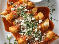 Christmas Enchiladas: Festive Red and Green Holiday Enchiladas
