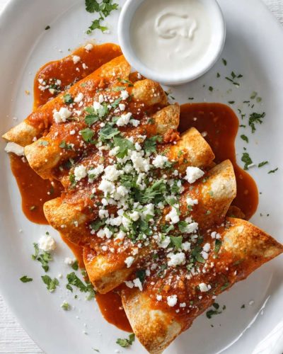 Christmas Enchiladas: Festive Red and Green Holiday Enchiladas