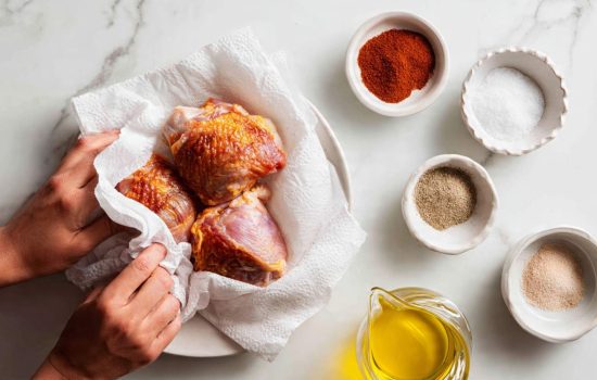 Prepare the Chicken Thighs