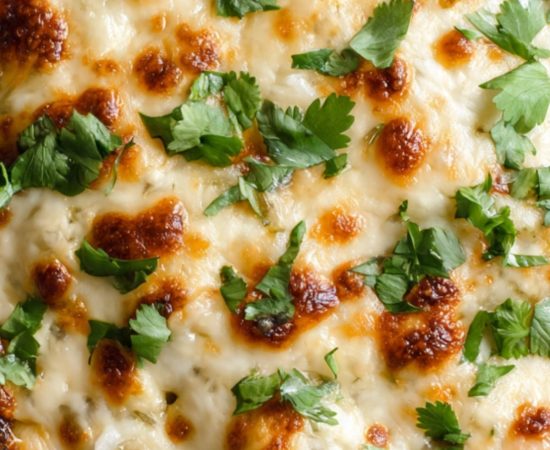 salsa verde rice bake