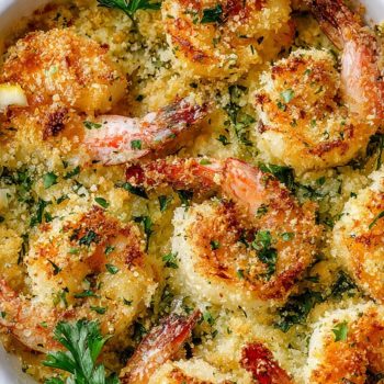 garlic parmesan baked shrimp - Spoonista